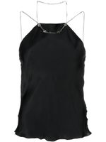 Diesel T-ELIZY chain-link tank top - Noir - thumbnail