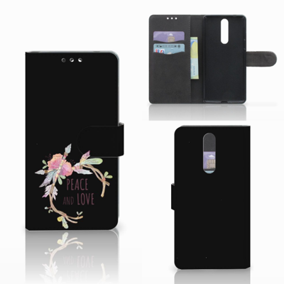 Nokia 8 Leuk Hoesje Boho Text