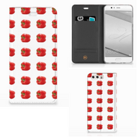 Huawei P10 Plus Flip Style Cover Paprika Red - thumbnail