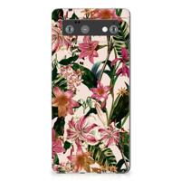 Google Pixel 6 TPU Case Flowers