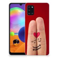 Samsung Galaxy A31 Silicone Back Cover Liefde - Origineel Romantisch Cadeau - thumbnail