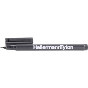 Hellermann Tyton 500-50820 permanente marker Kogelpunt Zwart 2 stuk(s)