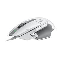 Logitech G G502 X Bedrade Gamingmuis - LIGHTFORCE hybride, optisch-mechanische, primaire schakelaars, HERO 25K gaming sensor, voor PC - MacOS/Windows - Wit