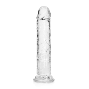 RealRock by Shots Straight Realistic Dildo with Suction Cup - 7'' / 18