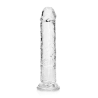 RealRock by Shots Straight Realistic Dildo with Suction Cup - 7'' / 18