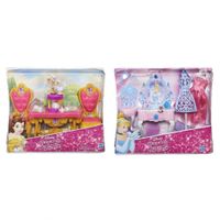 Disney Princess Belle en het Beest + Assepoester Speelset Assorti - thumbnail