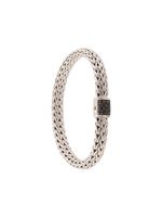 John Hardy bracelet Classic Chain 7.5 mm pavé de saphirs - Argent