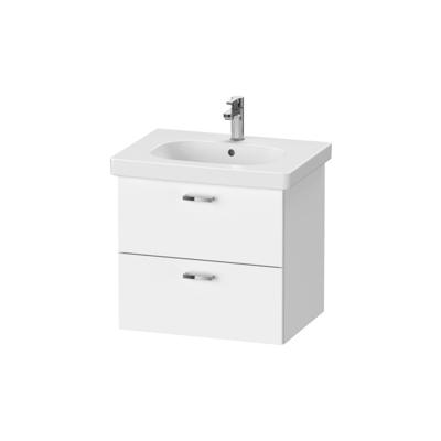 Duravit XBase wastafelonderkast 60x45,8 cm met 2 laden voor D-Code wastafel, matwit Duravit XBase wastafelonderkast 60x45,8 cm met 2 laden voor D-Code wastafel, matwit