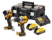 DeWalt DCK2051H2T-QW | 18V XR Compact Brushless Twin kit DCD800 + DCF850 | 2x 5.0Ah accu | in TSTAK koffer - DCK2051H2T-QW - thumbnail