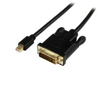 StarTech.com 1,8 m Mini DisplayPort naar DVI actieve adapter kabel mDP naar DVI 1920x1200 zwart - thumbnail