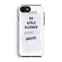 No Girls Allowed Unless: iPhone 7 Tough Case - thumbnail