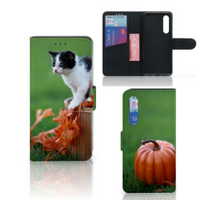 Xiaomi Mi 9 SE Telefoonhoesje met Pasjes Kitten