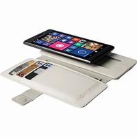 Krusell 76102 Malmoe Flip Wallet Slide hoes voor smartphone en tablet wit