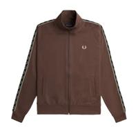 Fred Perry - Contrast Tape Trainingsjack - Carrington Road Brick - thumbnail