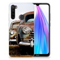 Xiaomi Redmi Note 8T Siliconen Hoesje met foto Vintage Auto