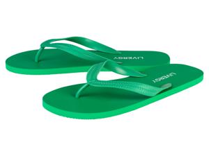 LIVERGY Herenslippers (42/43, Groen)