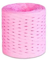 Witbaard lint 200 meter papier lichtroze