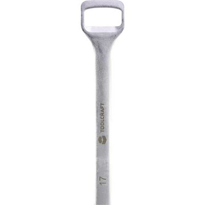TOOLCRAFT TO-6542472 Flesopenersteeksleutel 17 mm