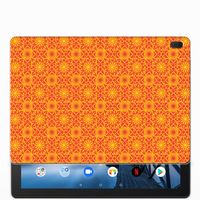 Lenovo Tab E10 Hippe Hoes Batik Oranje