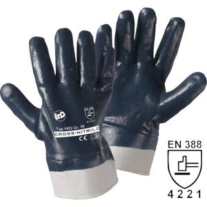 L+D Cross-Nitril 1452 Werkhandschoen Nitrilrubber Maat (handschoen): 10, XL EN 388 Cat II 1 paar