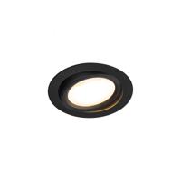 SLV Led inbouwspot Oculus 10,5w - 12cm zwart 1004668