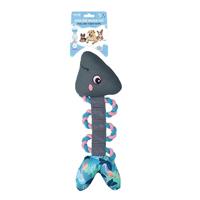 H.A.C. CoolPets Pull me! Fishy rope Flamingo