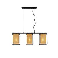 Lucide SANSA Hanglamp 3xE27 - Zwart