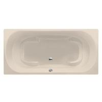 Ligbad Inbouw Xenz Kanaga Rechthoek 1-2 Persoons Duobad 90x190x50cm Acryl Creme Mat met Poten
