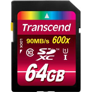 Transcend Ultimate SDXC-kaart Industrial 64 GB Class 10, UHS-I