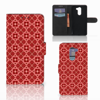 Huawei Honor 6X Telefoon Hoesje Batik Rood