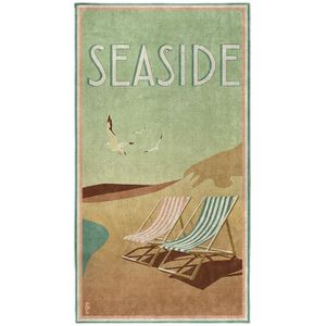 Seahorse Strandlaken Blackpool Groen (90x170 cm)