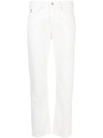 AG Jeans jean American à coupe crop - Blanc