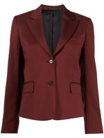 Paul Smith veste en laine à simple boutonnage - Rouge