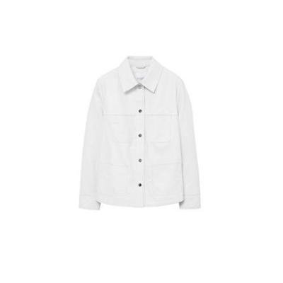 Violeta by Mango leren jack zomer wit Violeta by Mango leren jack zomer wit