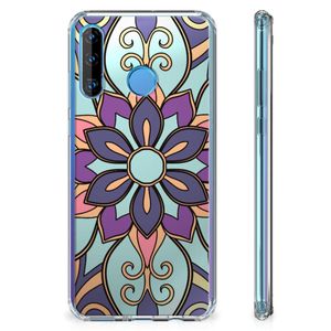 Huawei P30 Lite Case Purple Flower