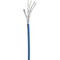 Renkforce RF-4942810 RJ45 Netwerkkabel, patchkabel CAT 6 S/FTP 0.50 m Blauw Snagless, Vergulde steekcontacten, Vlambestendig 1 stuk(s) - thumbnail