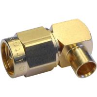 Telegärtner J01150A0151 J01150A0151 SMA-connector Stekker, haaks 50 Ω 1 stuk(s) - thumbnail