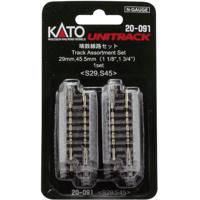 N Kato Unitrack 7078015 Overgangsrails 45 mm 1 set(s)