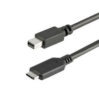 StarTech.com 1 m USB-C naar Mini DisplayPort kabel 4K 60Hz zwart - thumbnail