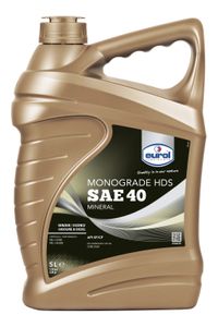 Motorolie Eurol Monograde HDS SAE 40 E2 5L E1012755L