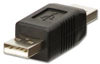 LINDY USB 2.0 Adapter [1x USB-A 2.0 stekker - 1x USB-A 2.0 stekker] Adapter