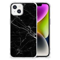 iPhone 14 Anti-Shock Hoesje Marmer Zwart - Origineel Cadeau Vader