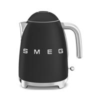 Smeg KLF03BLMEU jaren &apos;50 waterkoker, mat zwart