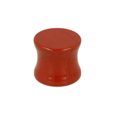 Plug Oorpiercing Jaspis Rood (12 mm)