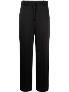 Lanvin satin-finish straight-leg trousers - Noir