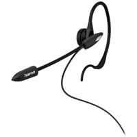 Hama In-Ear-Headset In Ear headset Telefoon Kabel Mono Zwart Volumeregeling, Microfoon uitschakelbaar (mute) - thumbnail