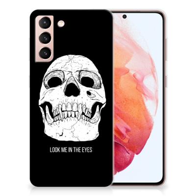 Silicone Back Case Samsung Galaxy S21 Skull Eyes Silicone Back Case Samsung Galaxy S21 Skull Eyes