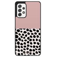 Samsung Galaxy A72 hoesje - Pink dots - thumbnail