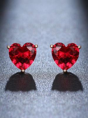 Dol zijn op zirkoon Kristal oorbellen