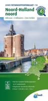 Fietsknooppuntenkaart Noord-Holland noord 1:100.000 - Anwb - Paperback (9789018046873)